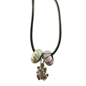 Elegant Silver Frog Pendant‎ Necklace